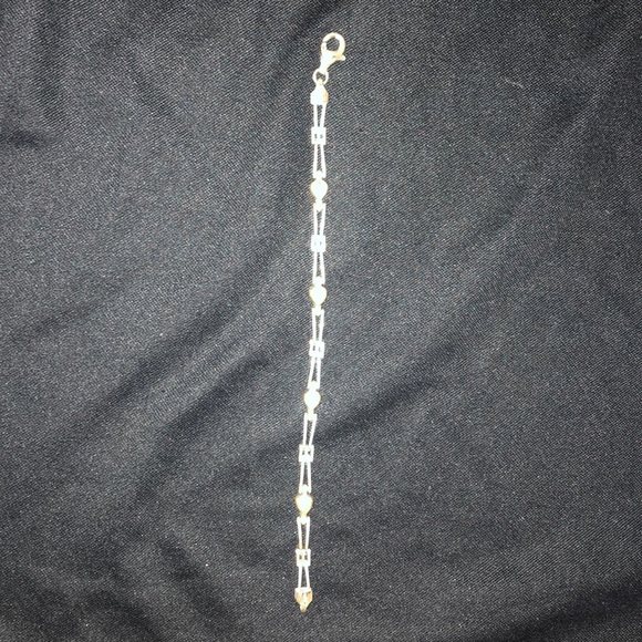 Chain link Heart Bracelet - Silver - Picture 3 of 4